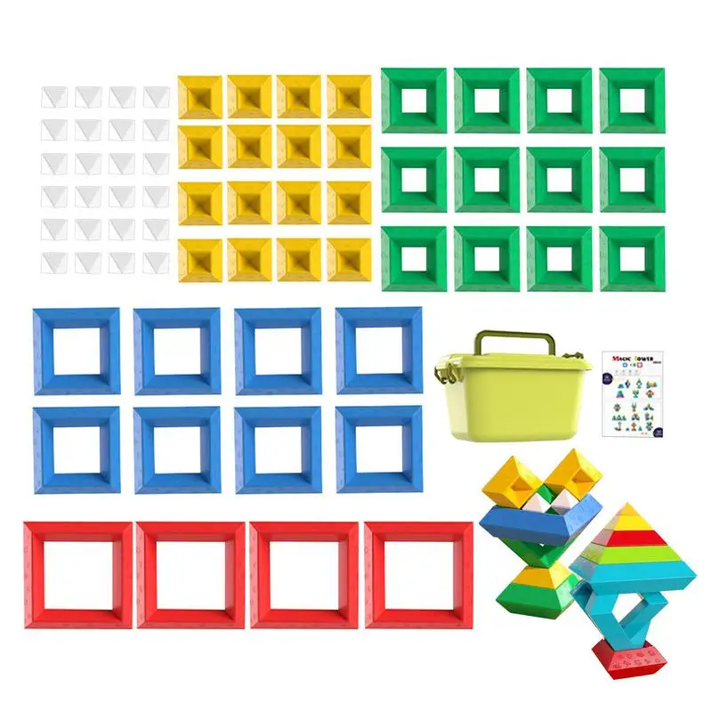 Krovimas Žaislai Vaikiška Blokai Krovimas Švietimo Žaislai, Kaupimas Blokai KAMIENINIŲ Jutimo Žaislai Montessori Žaislus 1