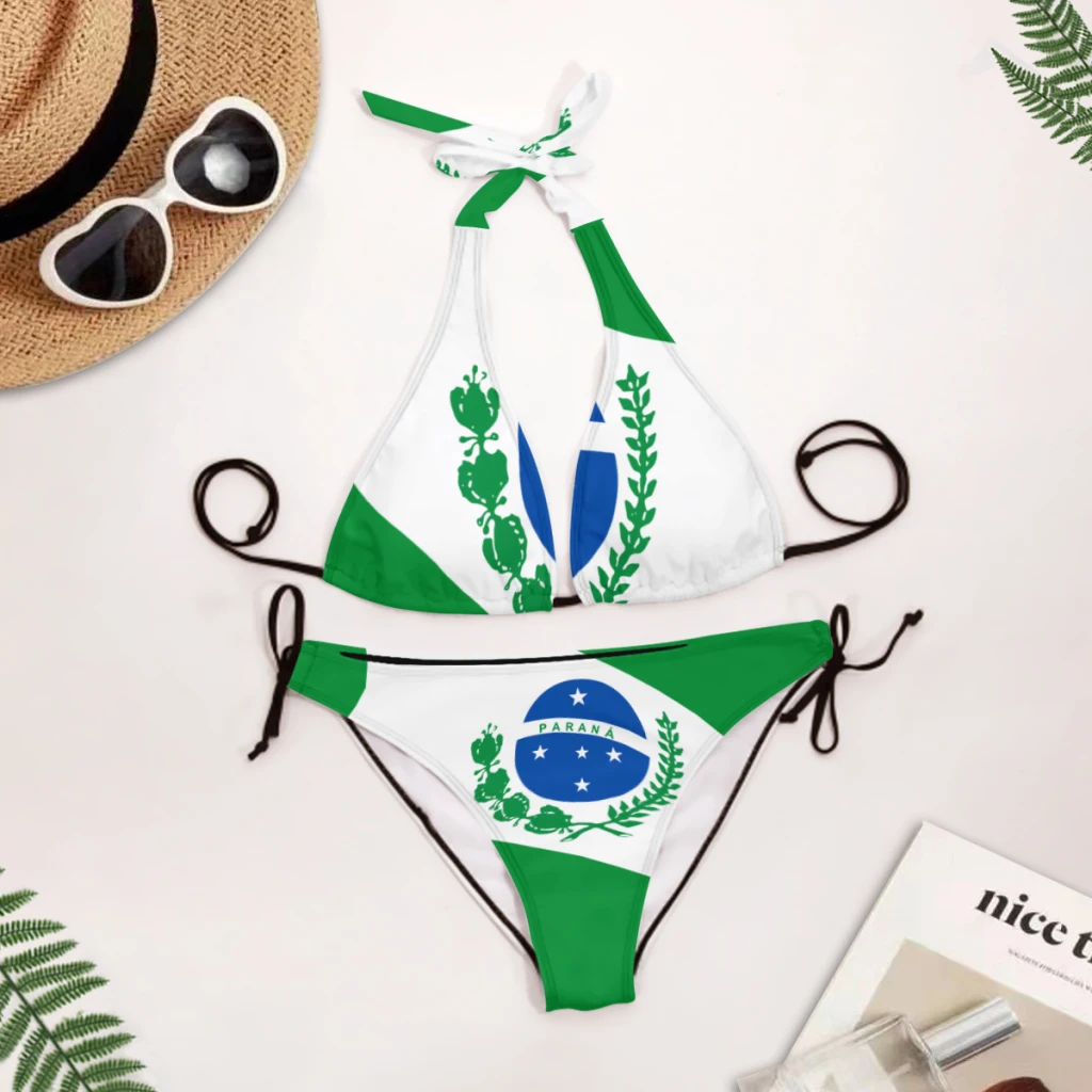 Seksualus Bikini 2023 Moterų maudymosi kostiumėlį Vėliava Parana Bikini Nustatyti, maudymosi Kostiumėliai, Maudymosi Kostiumą